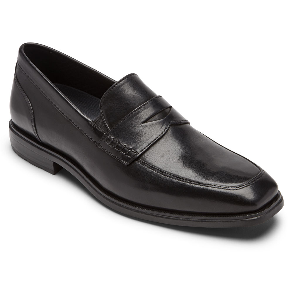 Rockport Loafers Herre Svart - Dres Sports Business 2 Penny - IVNR46972